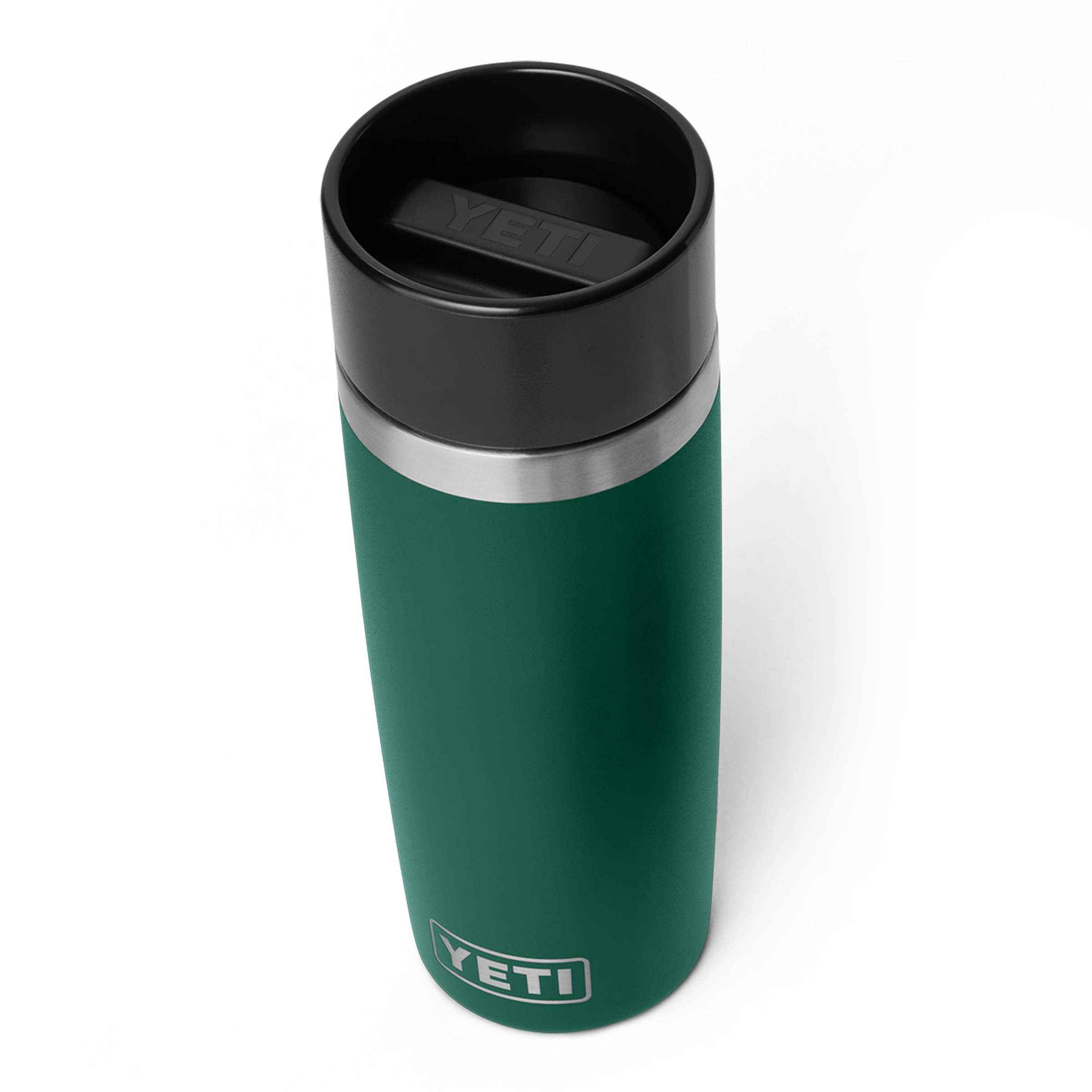 YETI Rambler Travel Bottle w/Commuter Cap 16oz (473ml) - Black Forest Green