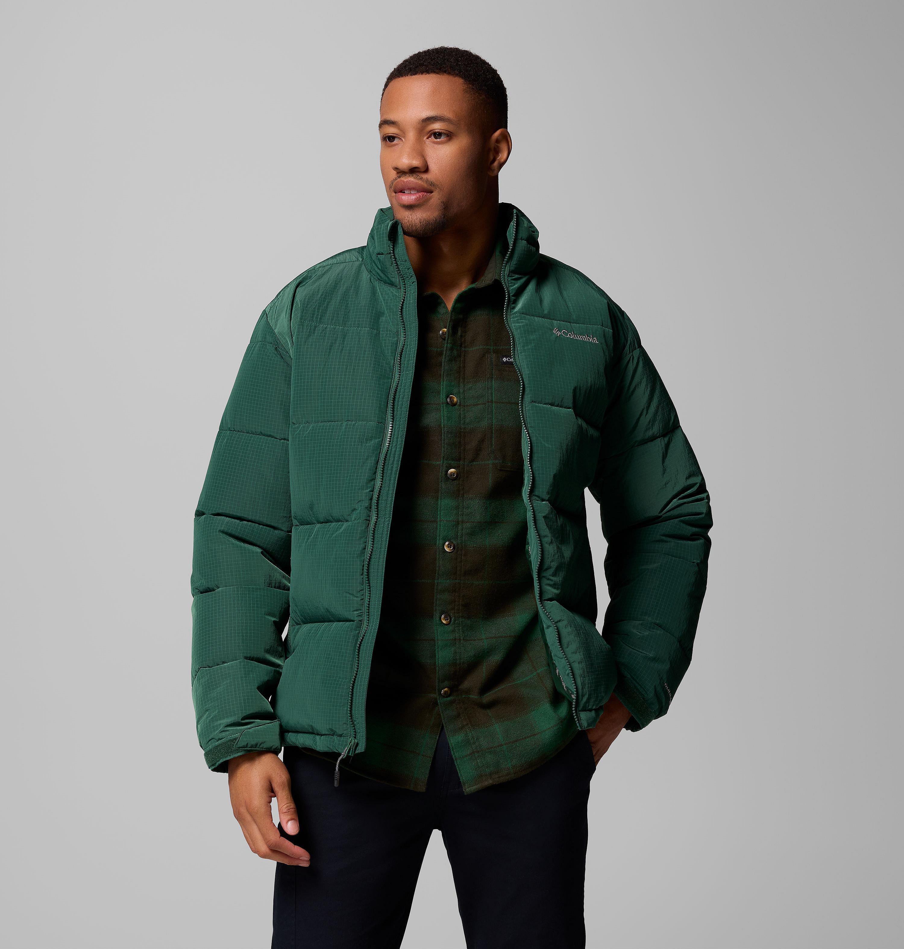 Columbia Columbia Pike Lake Novelty Jacket - Rain Forest