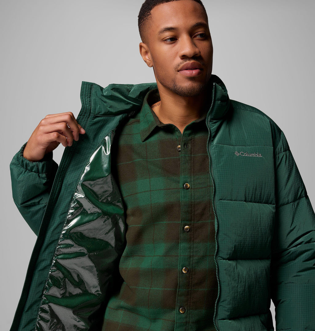 Columbia Pike Lake Novelty Jacket in Rain Forest - view a3