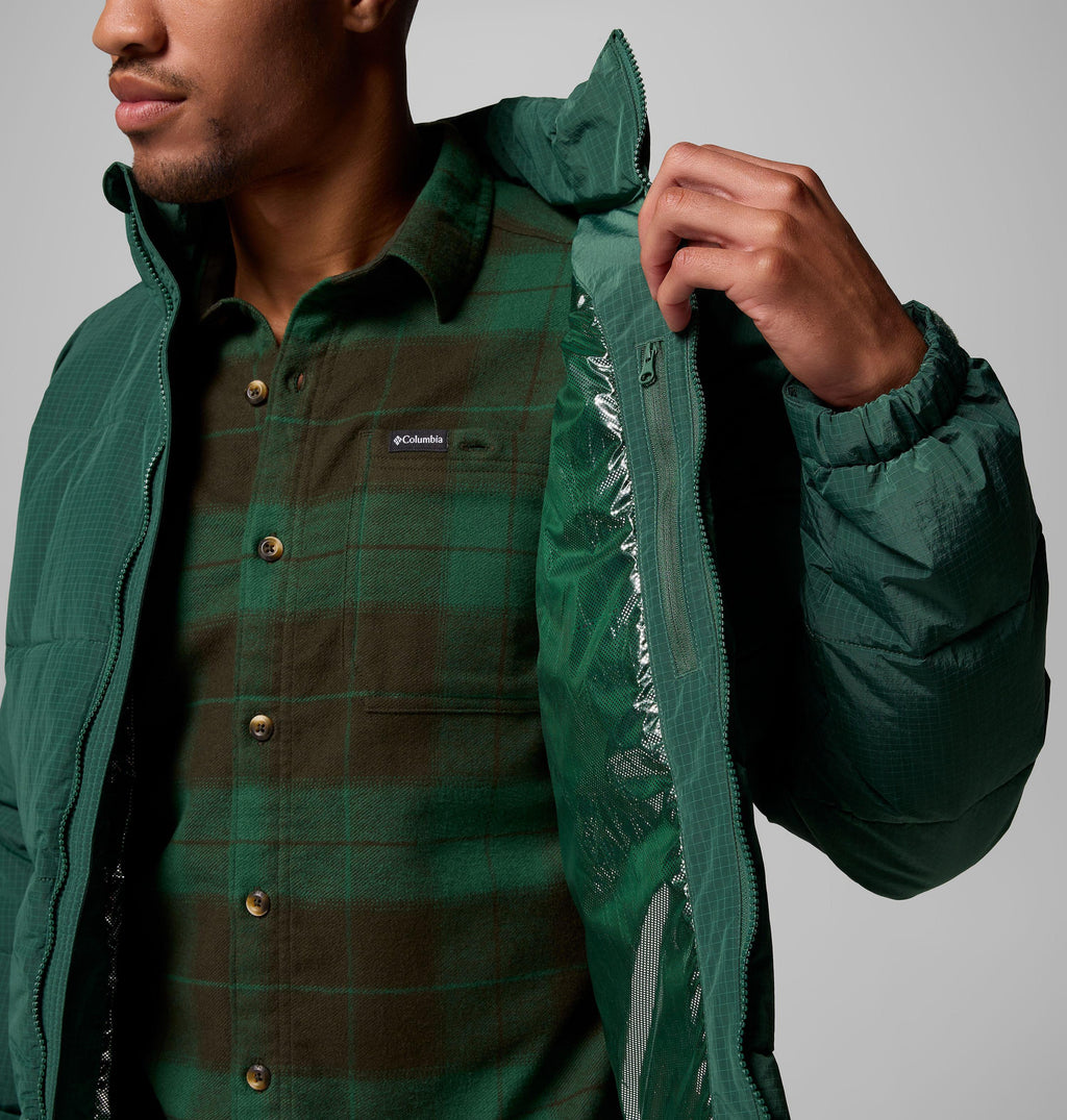Columbia Pike Lake Novelty Jacket in Rain Forest - view a4