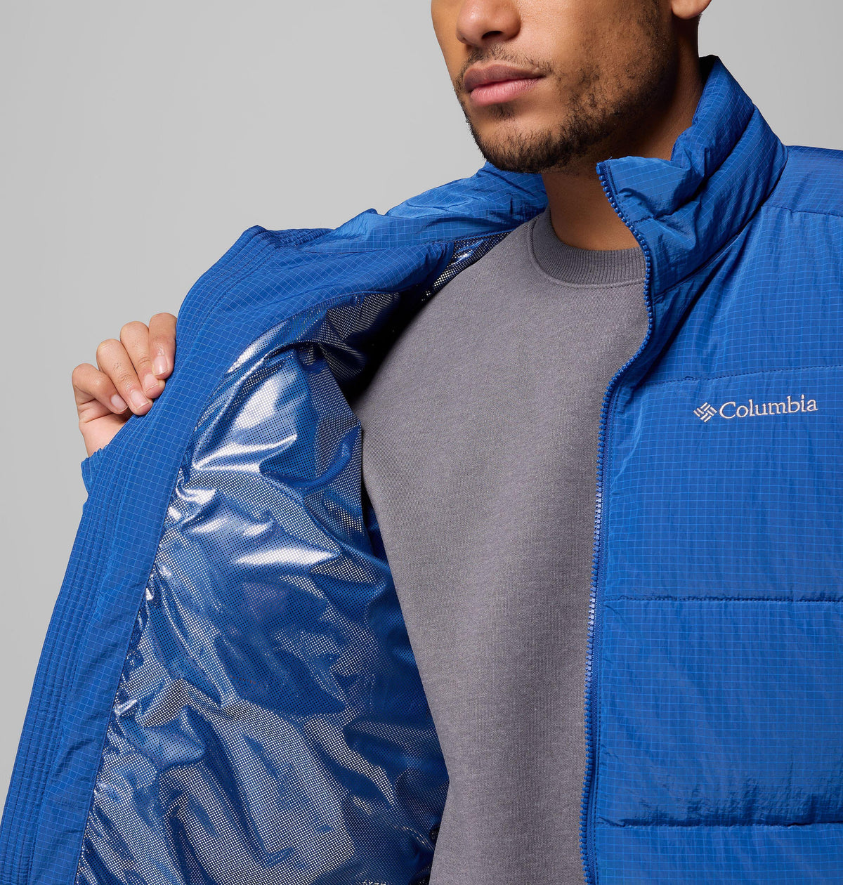 Columbia Pike Lake Novelty Jacket - Mountain Blue