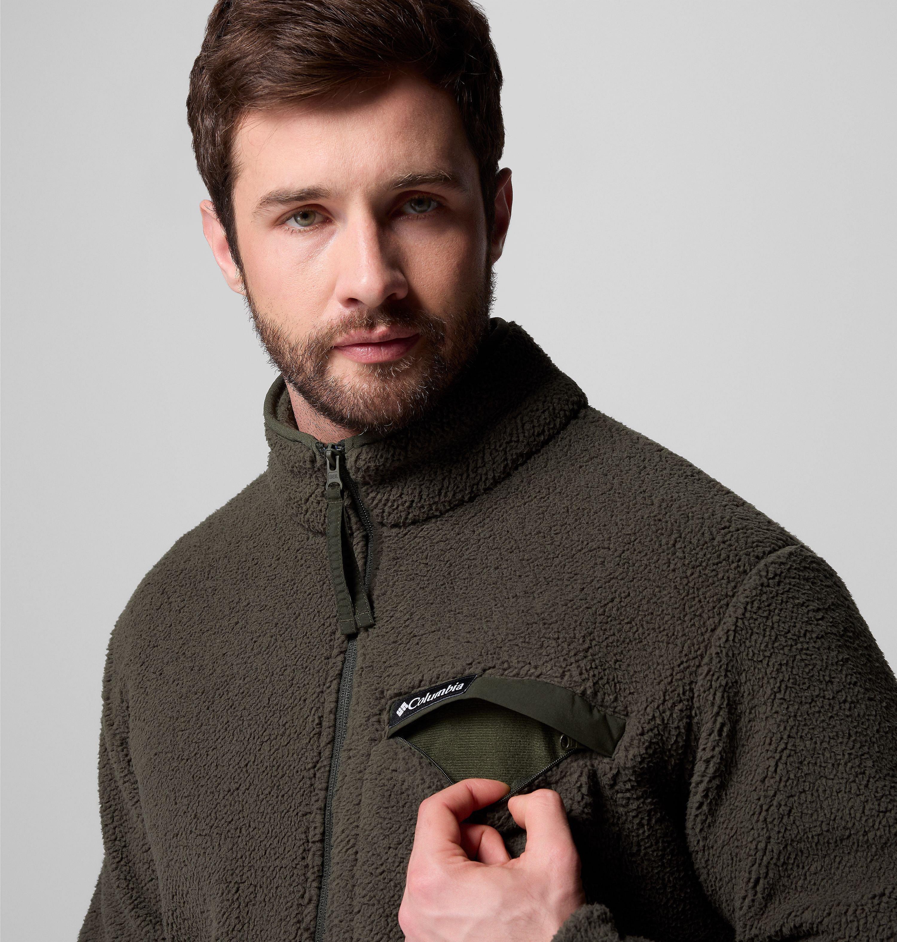 Columbia Rugged Ridge High Pile Fleece Jacket - Greenscape