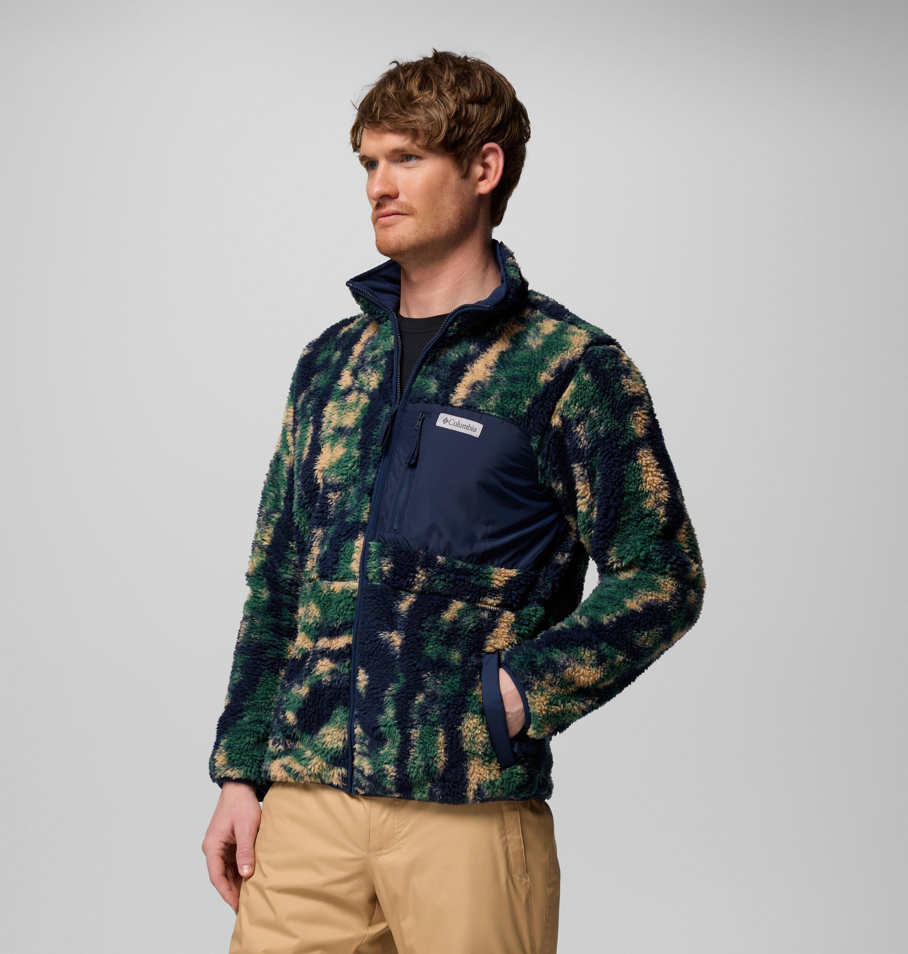 Columbia Columbia Winter Pass Reversible Fleece - Collegiate Navy, Tracks