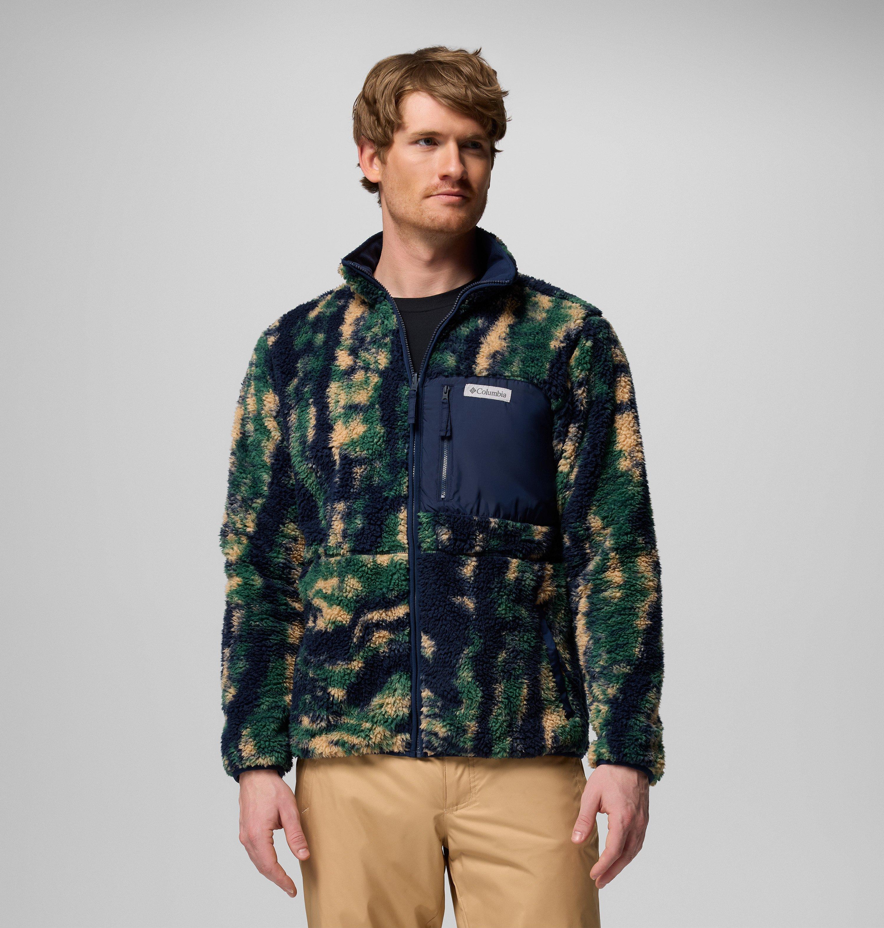 Columbia Columbia Winter Pass Reversible Fleece - Collegiate Navy, Tracks