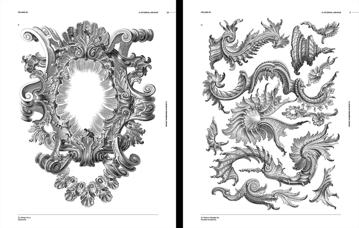 Vault Editions UK Ornamental Design, an Image Archive for Artists & Designers