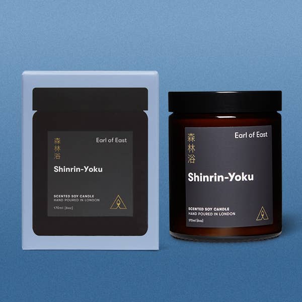 Soy Wax Candle 170ml (6oz) - Shinrin-Yoku