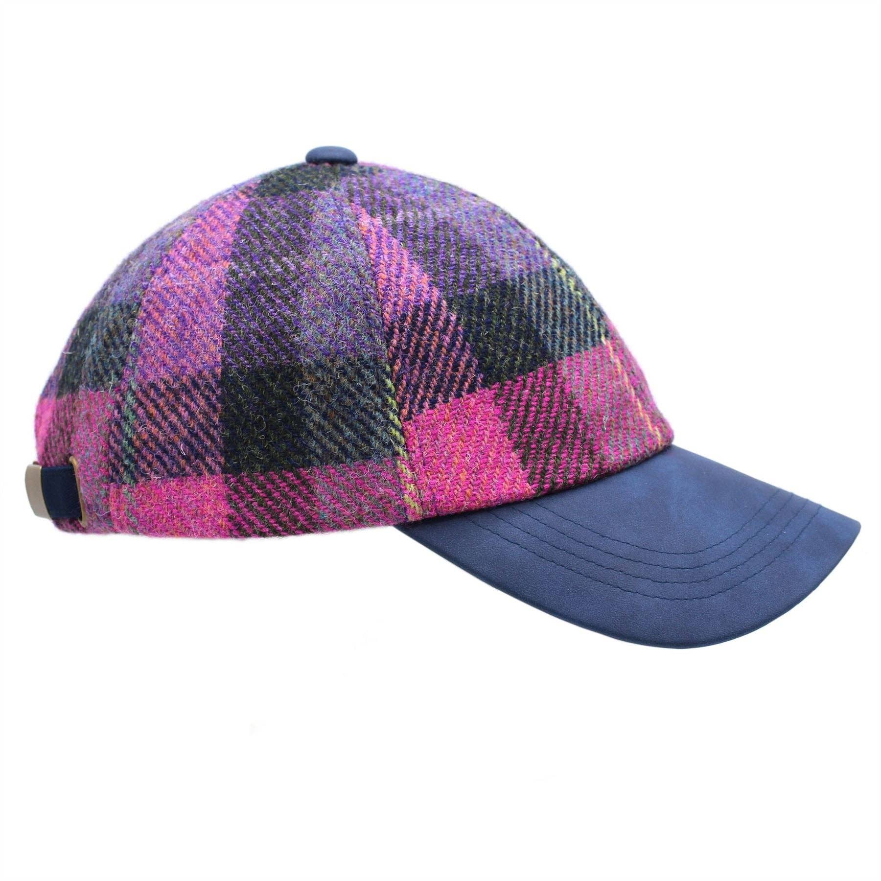 Heather Hats & Accessories Rosalie Harris Tweed Baseball Cap ZH052: Rowan
