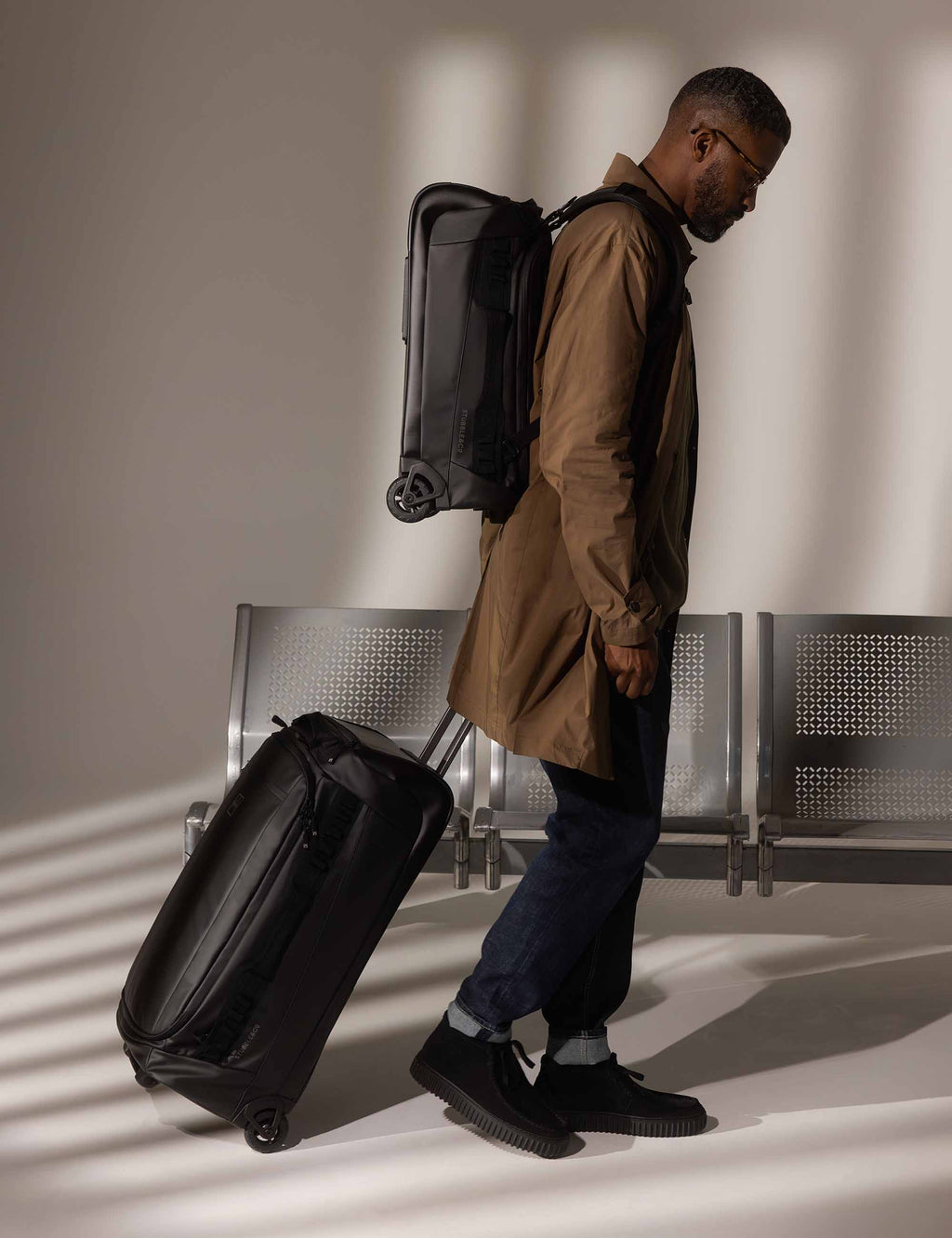 Wheeled Duffel Bag 80L - All Black