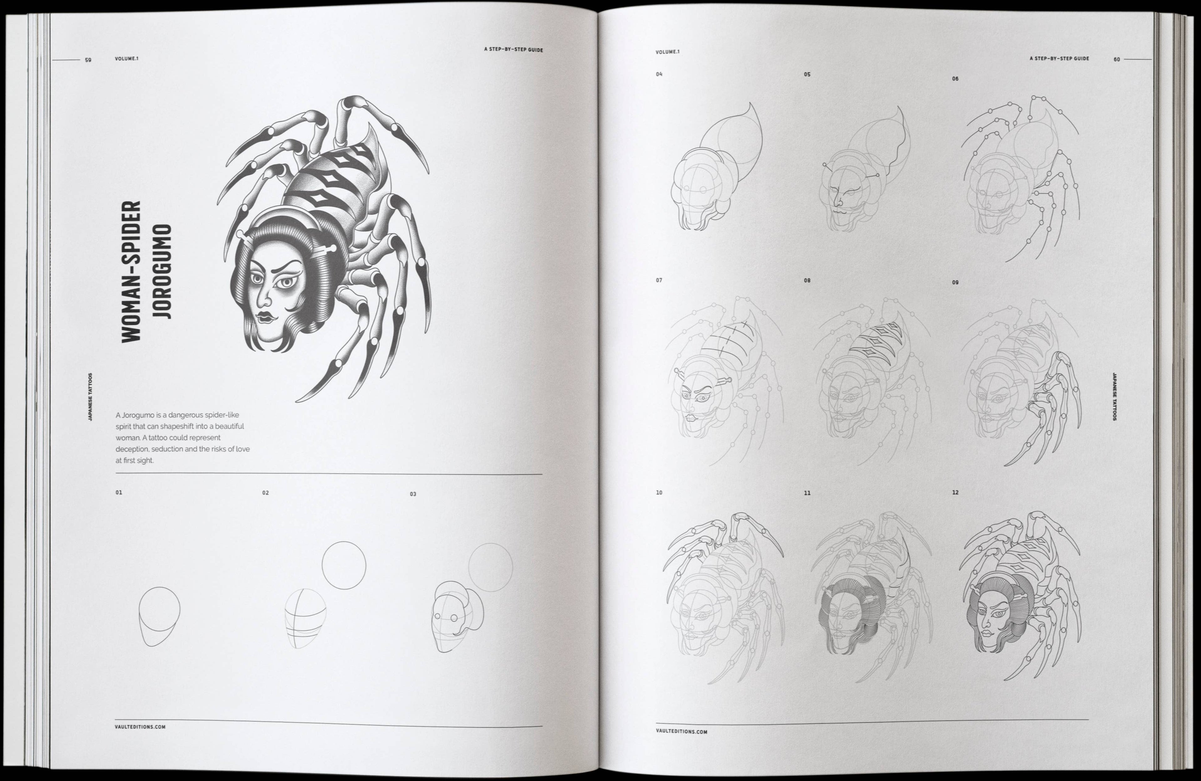 How to Draw Tattoo Flash Book by James Kale