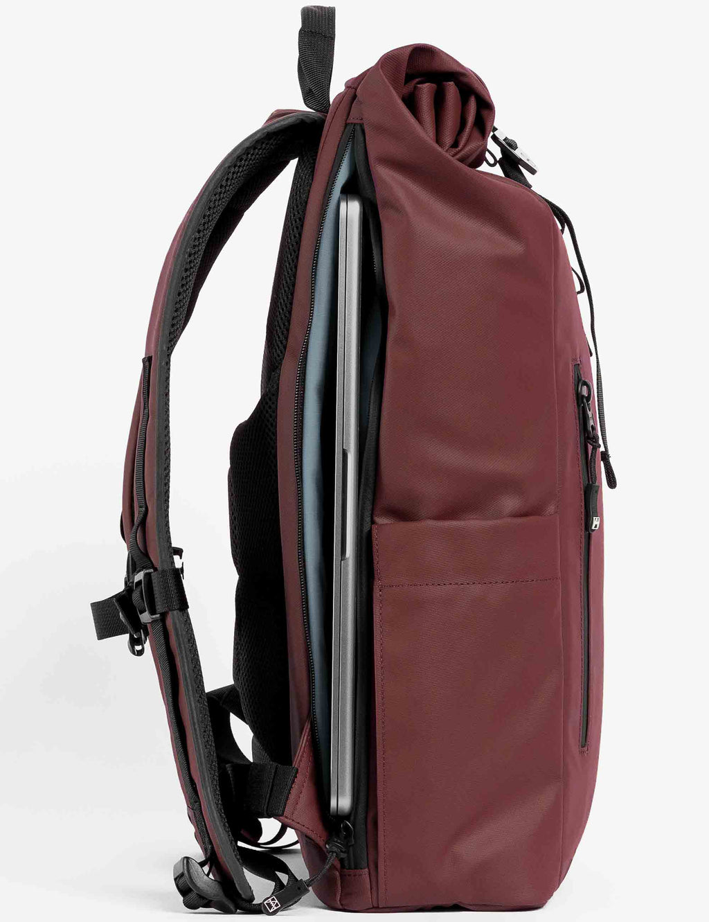 The Roll Top Backpack 15L - Garnet Red