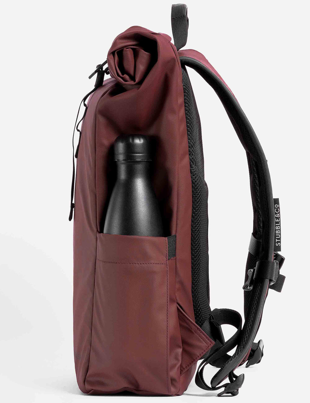The Roll Top Backpack 15L - Garnet Red
