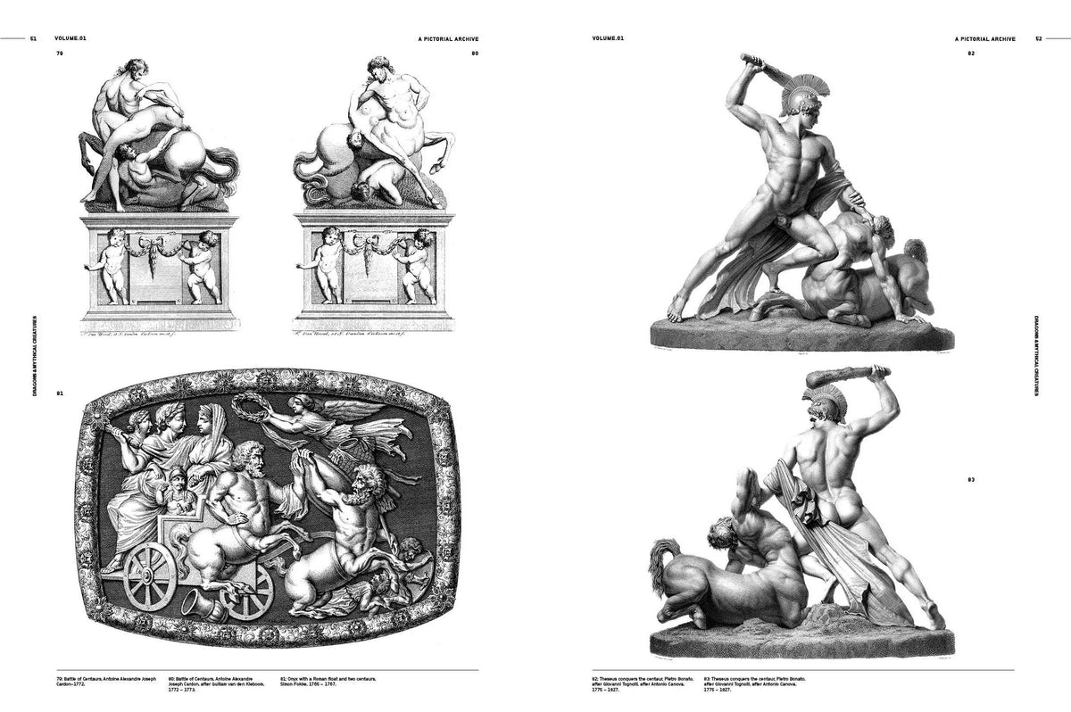 Vault Editions UK Dragons & Mythical Creatures, an Image Archive