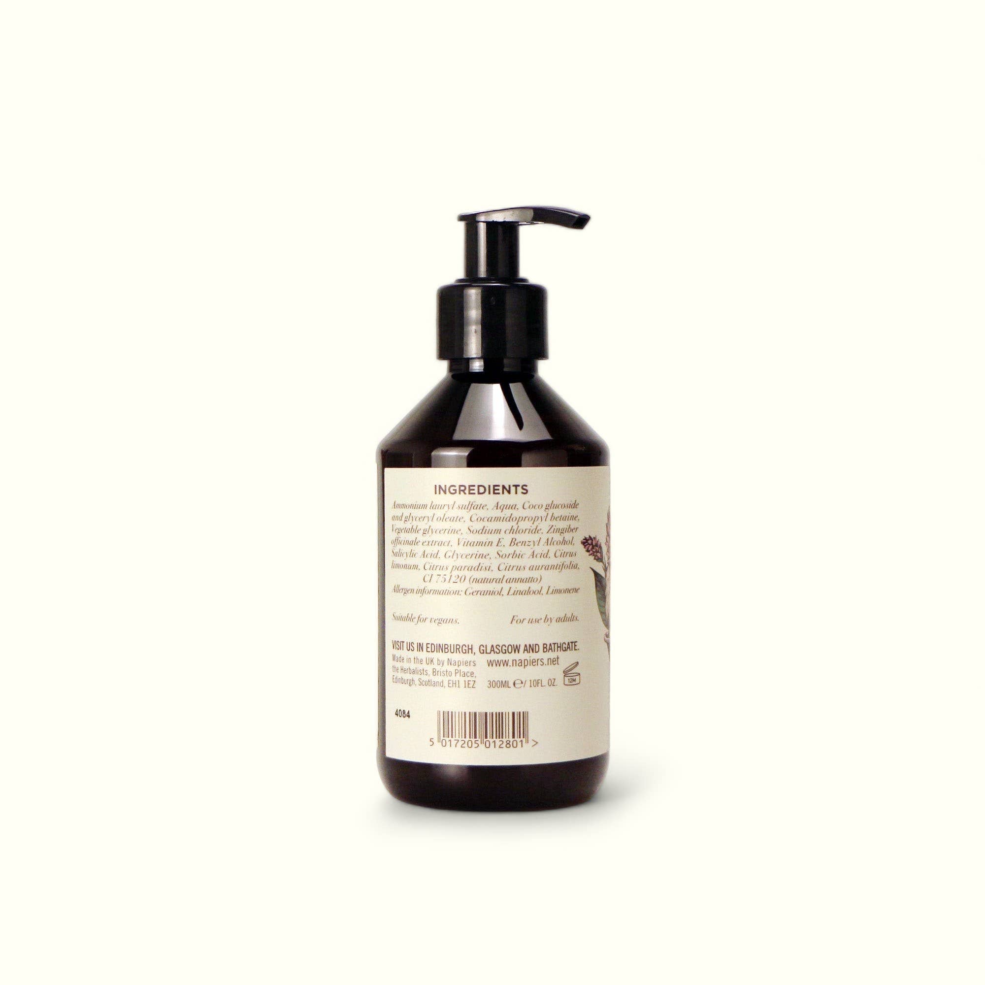 Napiers Ginger Detox Hand and Body Wash