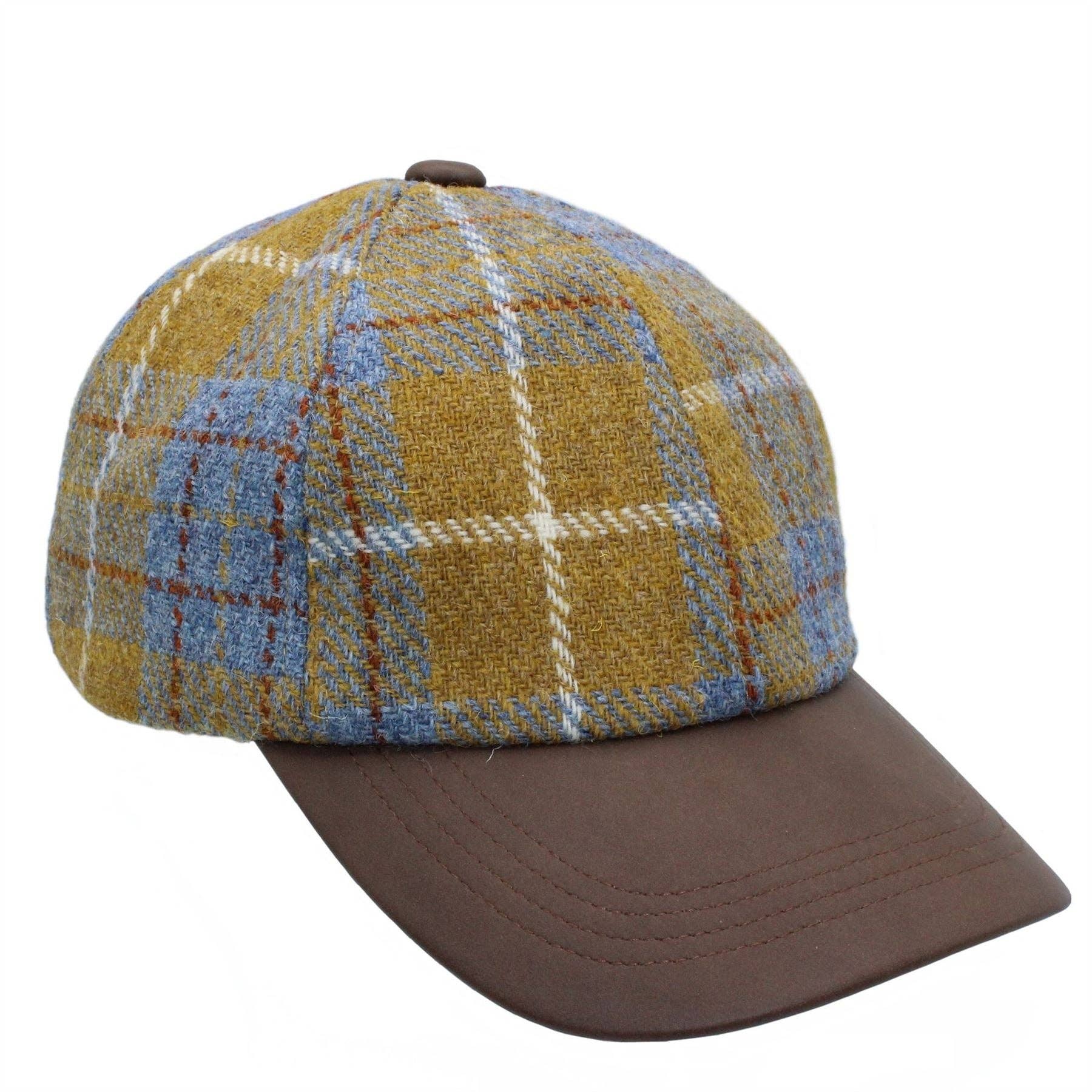 Heather Hats & Accessories Rosalie Harris Tweed Baseball Cap ZH052: Rowan
