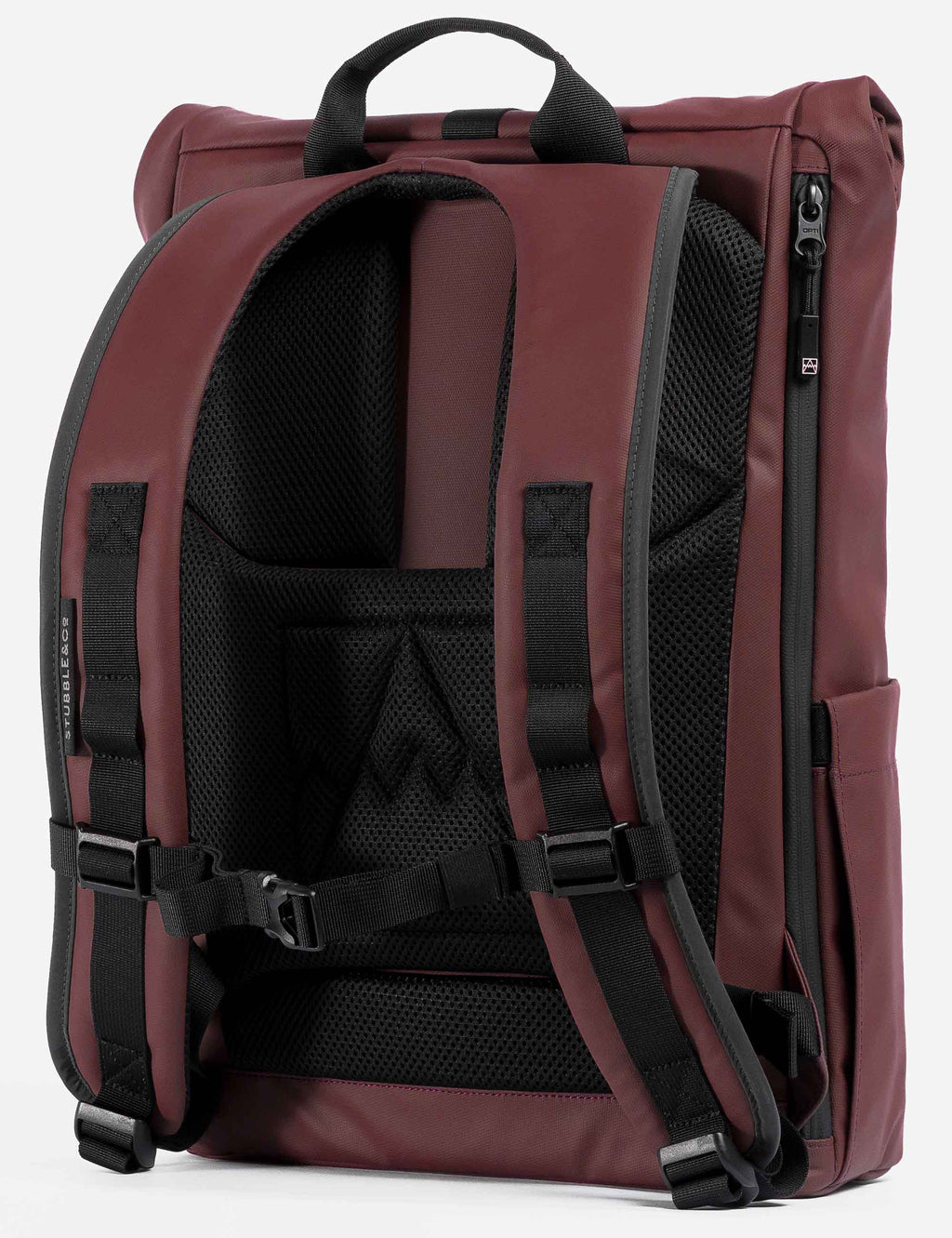 The Roll Top Backpack 15L - Garnet Red
