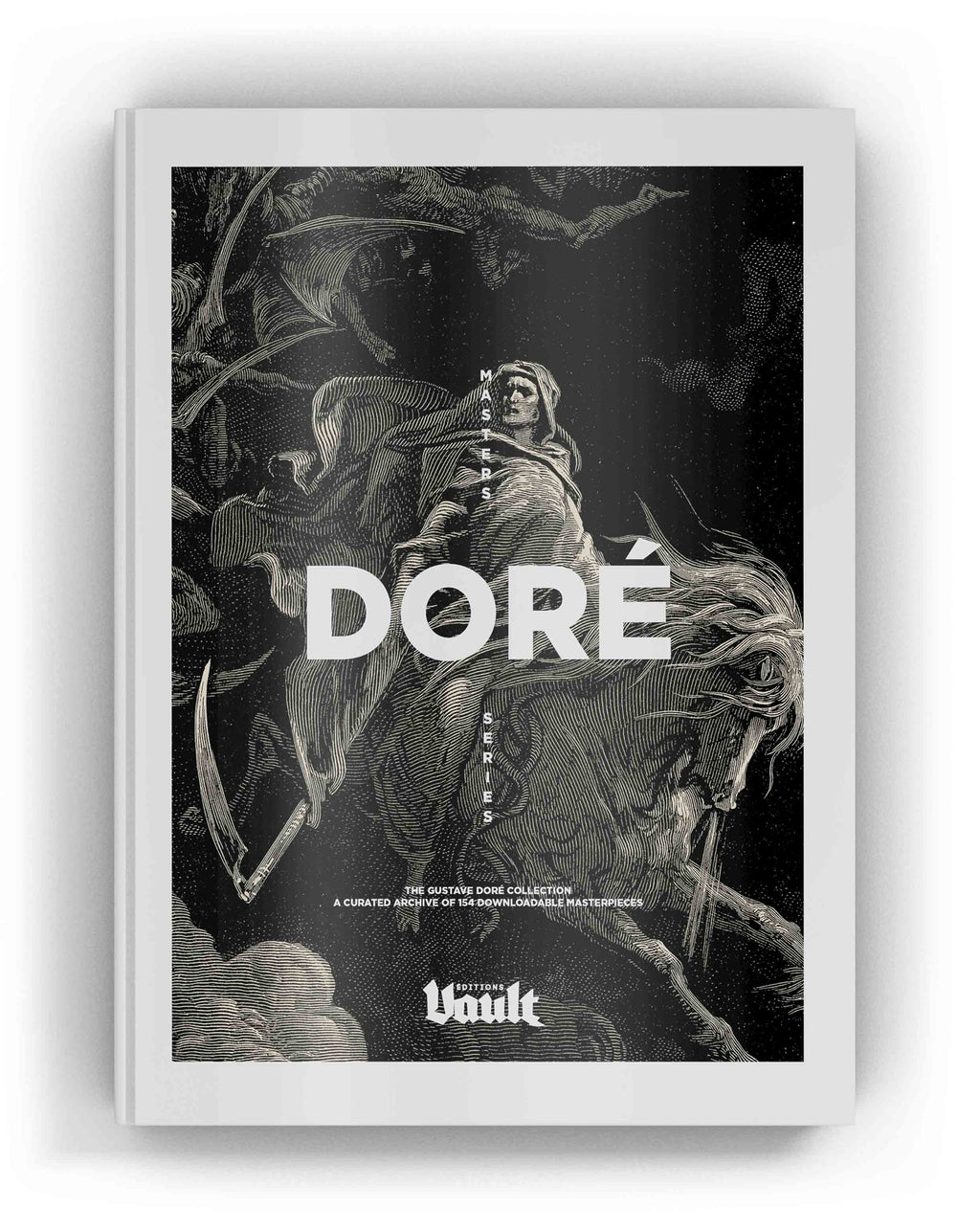 The Gustave Doré Collection book with black-and-white illustrated cover