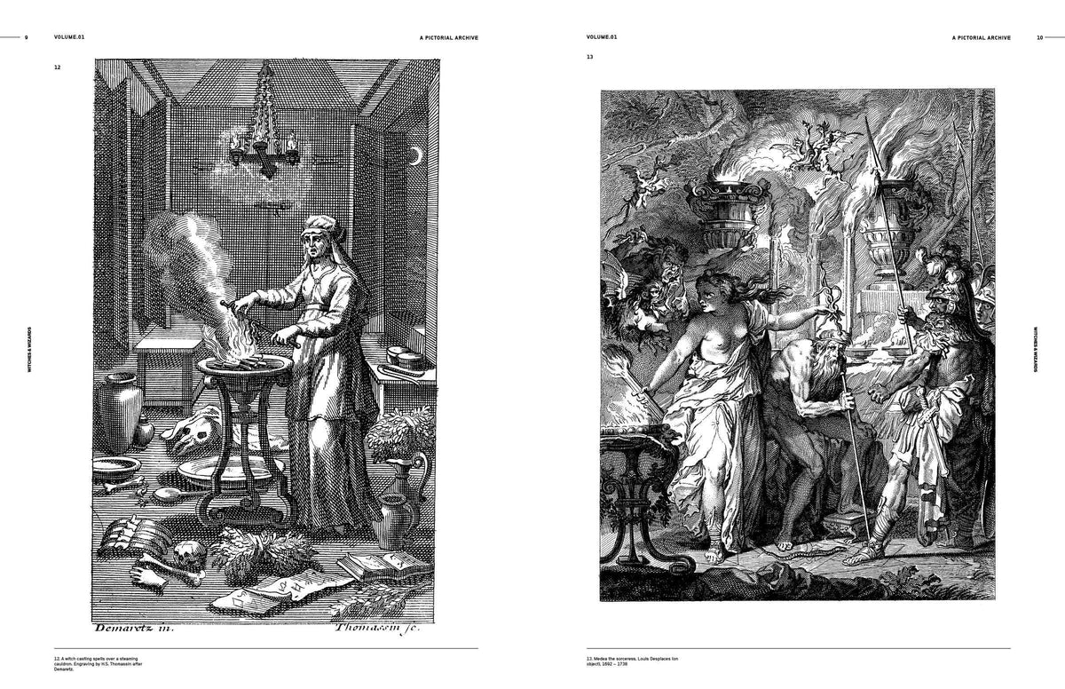 Vault Editions UK Witches & Wizards, an Image Archive for Artists & Designers
