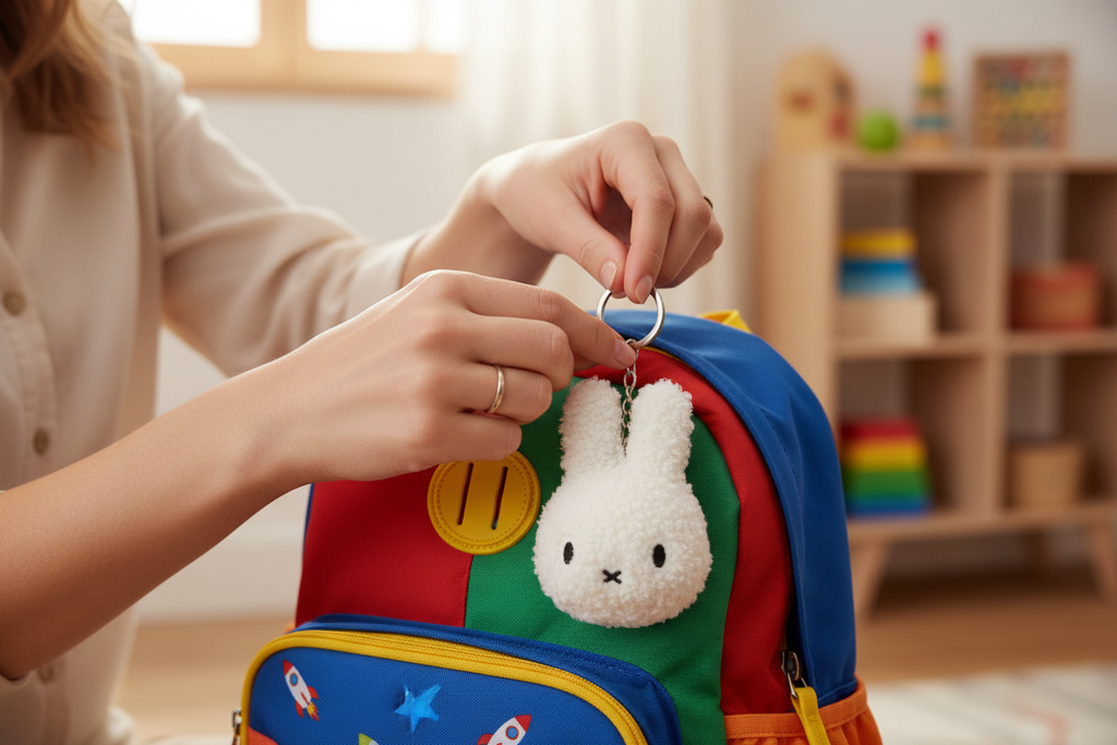 Miffy Tiny Teddy Keyring (10cm) - Cream