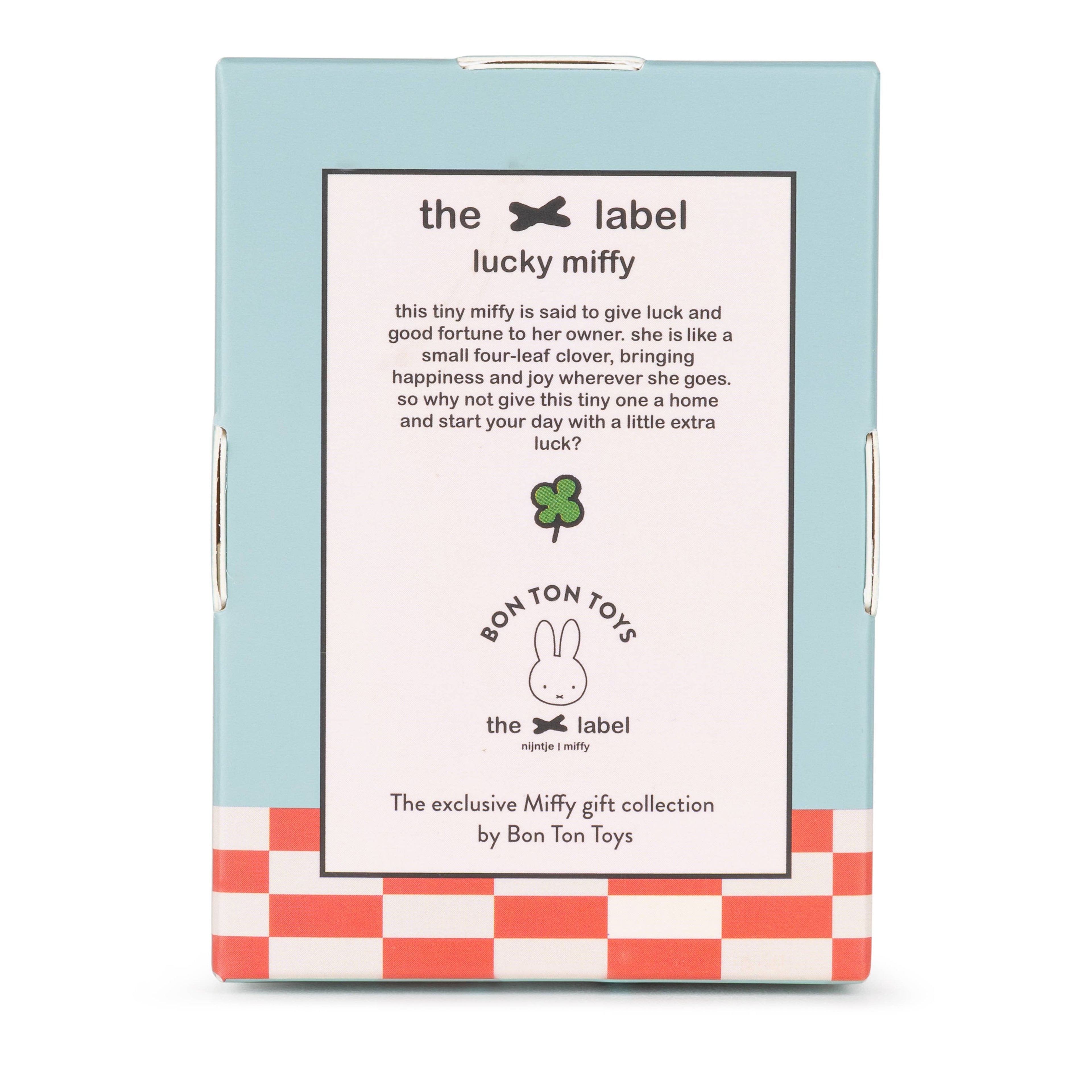 Bon Ton Toys Miffy Lucky Charm Pink in Giftbox 10cm