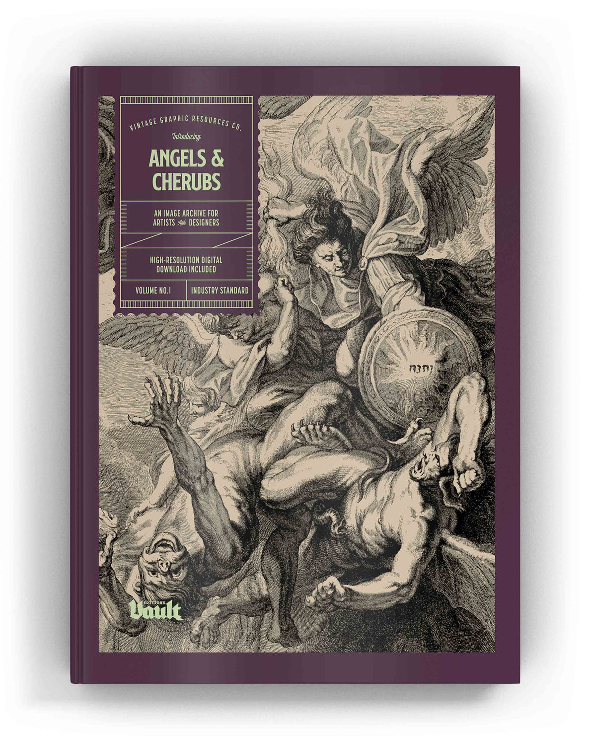 Vault Editions UK Angels and Cherubs, an Image Archive for Artists & Designers