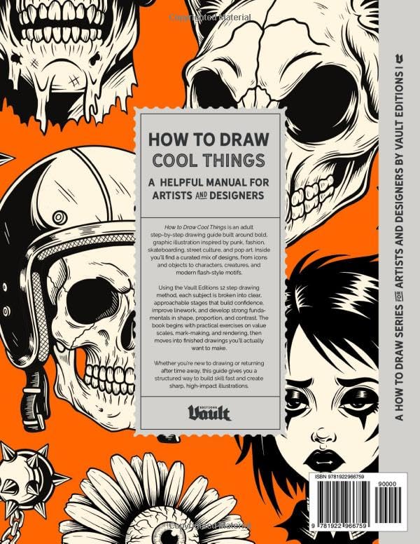 How to Draw Cool Things Book by James Kale