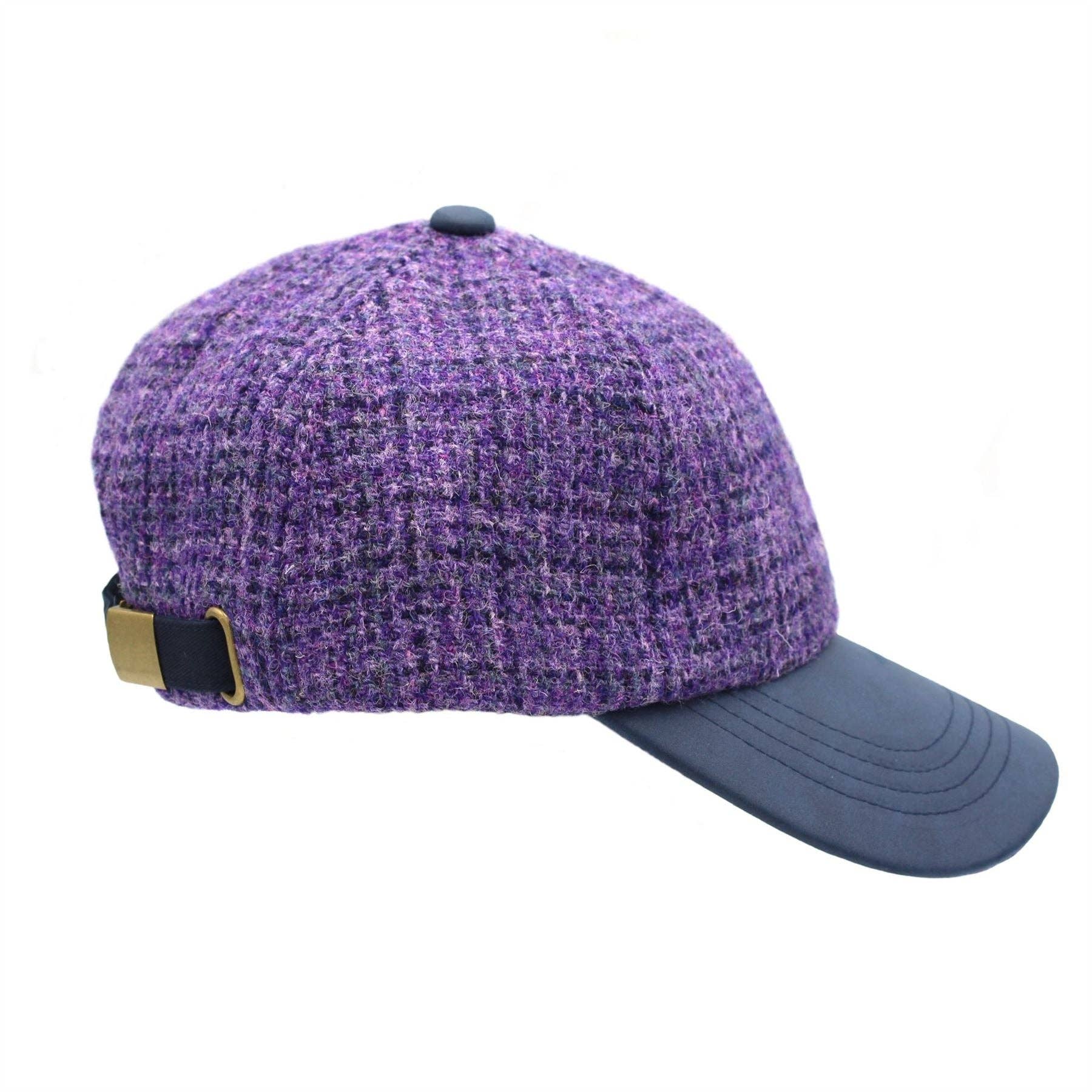 Heather Hats & Accessories Rosalie Harris Tweed Baseball Cap ZH052: Rowan