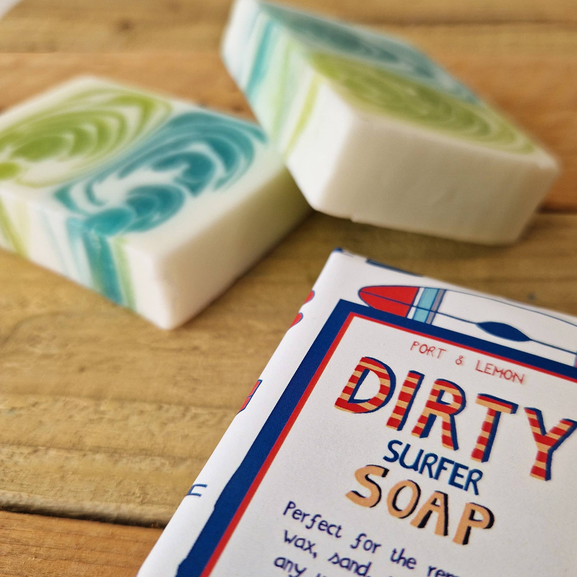 Hand Crafted Soap - Dirty Surfer Aloe Vera Soap