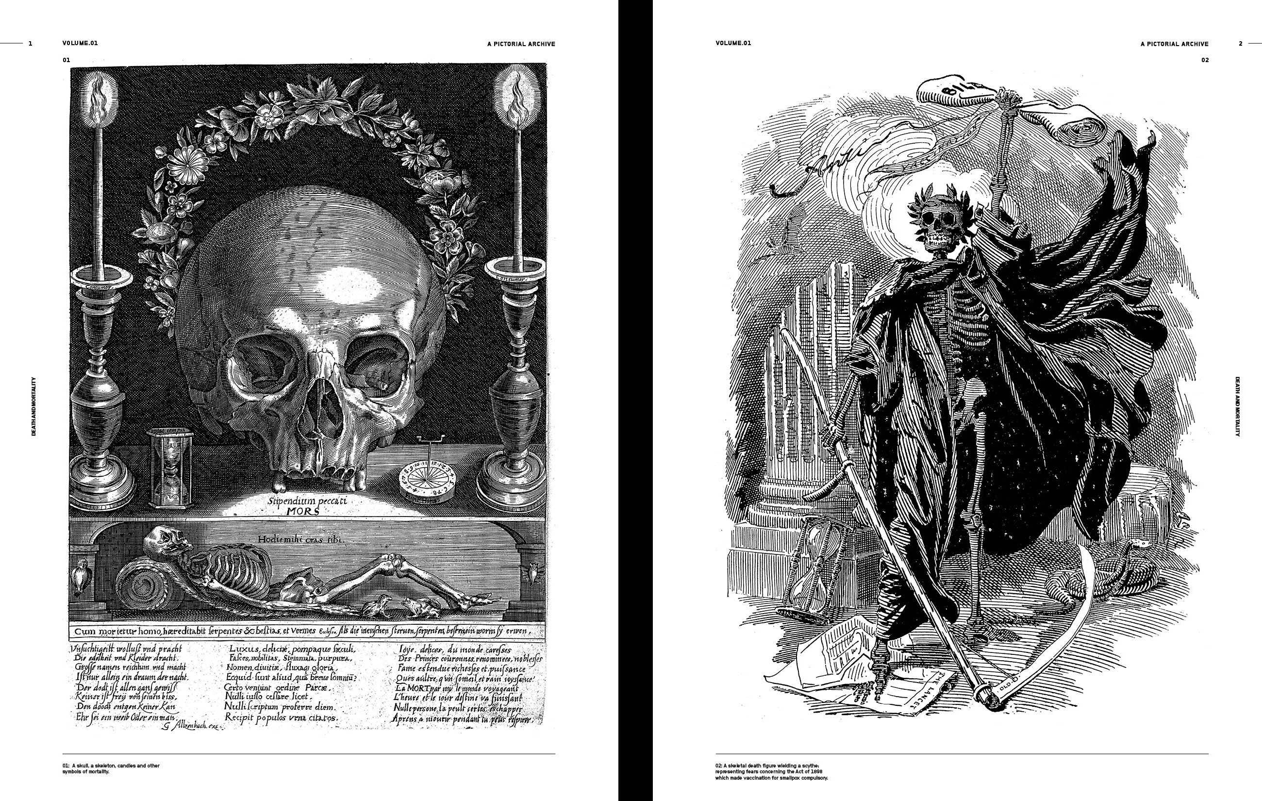 Vault Editions Death and Mortality Book by James Kale