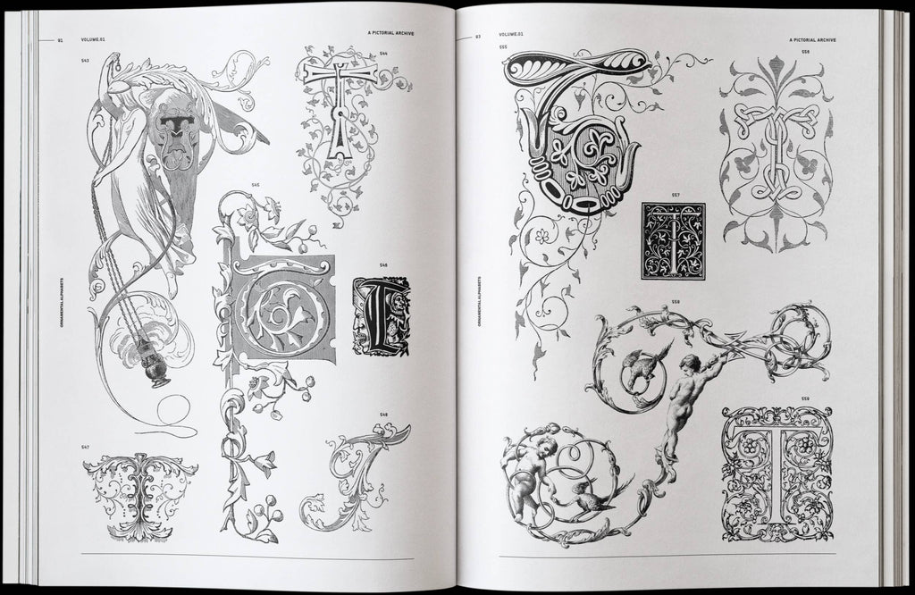 Ornamental Lettering: Initials & Decorative Alphabets Book by James Kale