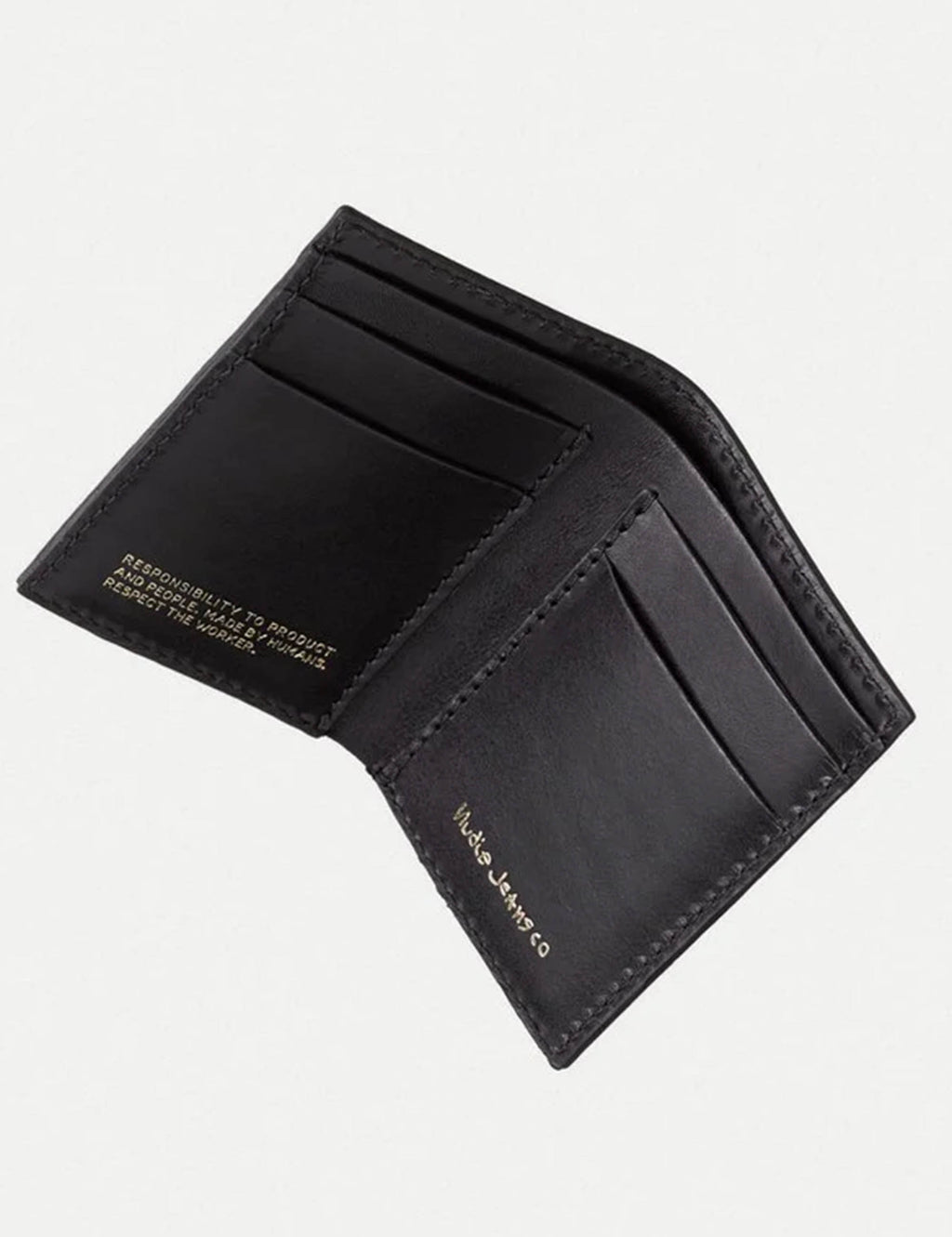 Hagdahl Leather Wallet - Black