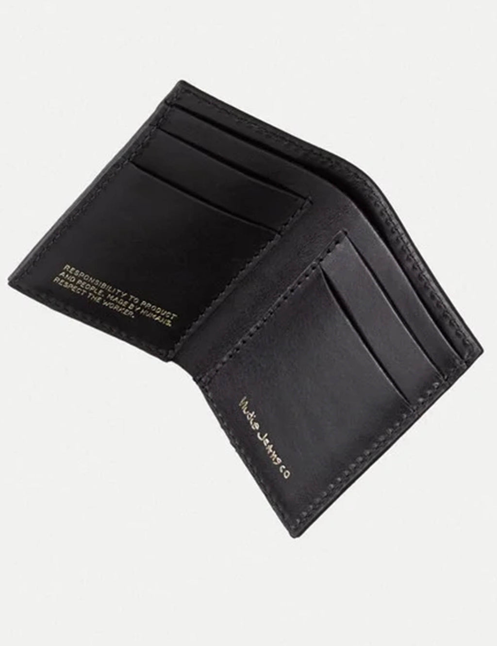 Hagdahl Leather Wallet - Black