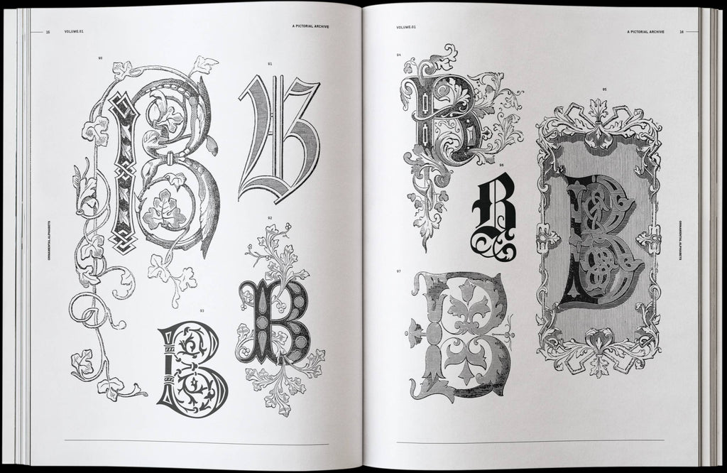 Ornamental Lettering: Initials & Decorative Alphabets Book by James Kale