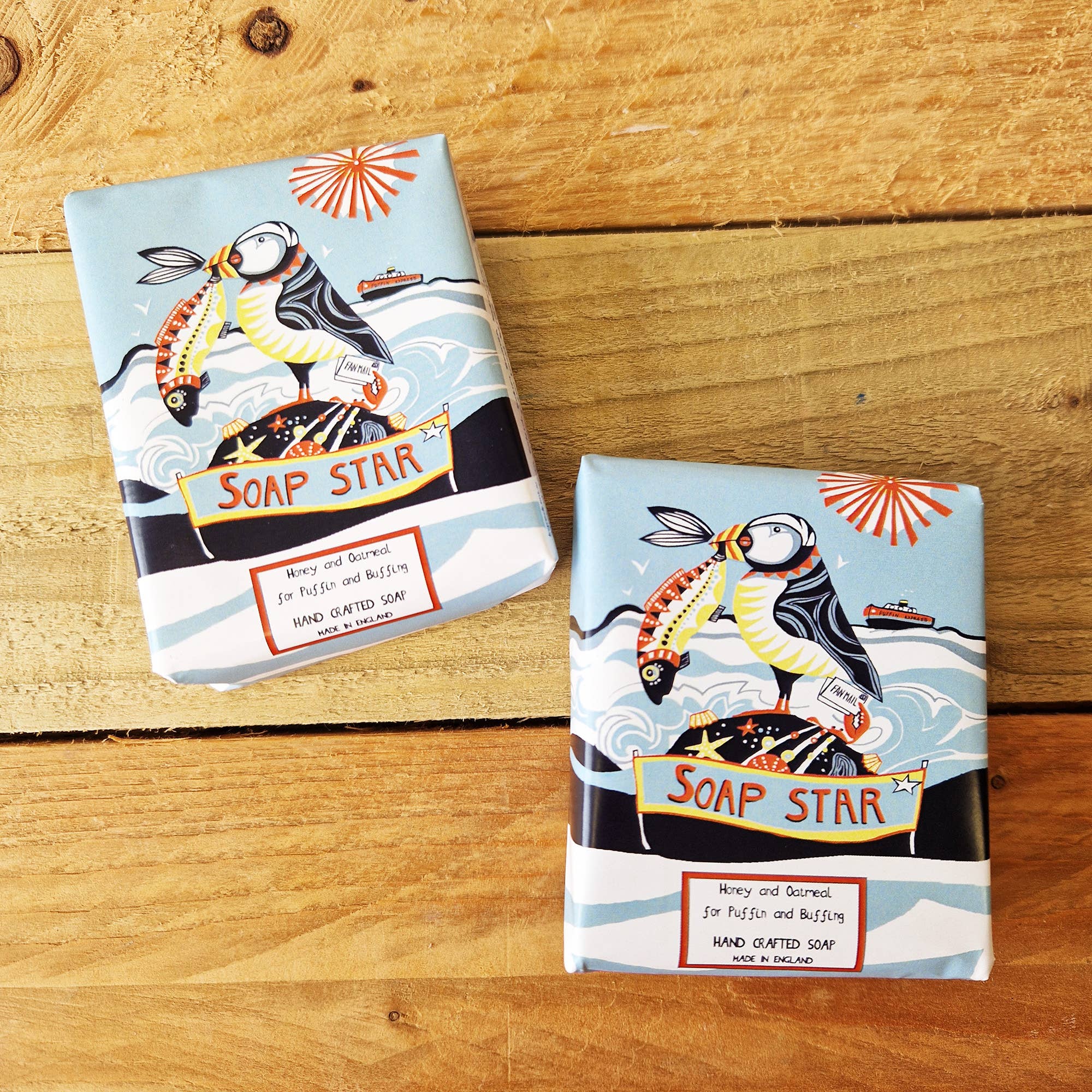 Proud as a Puffin Hand Crafted Soap by Port and Lemon