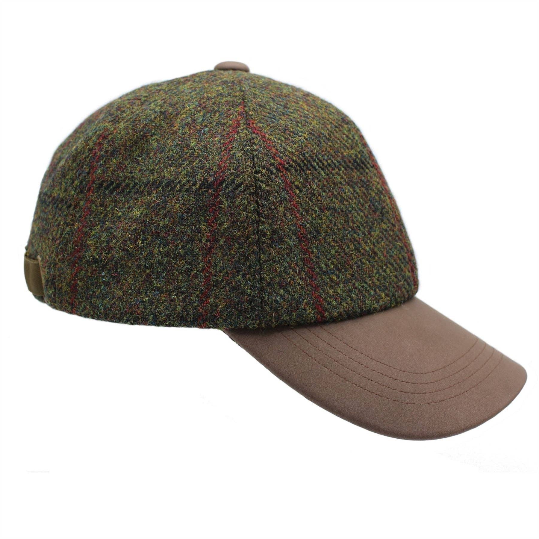 Heather Hats & Accessories Rosalie Harris Tweed Baseball Cap ZH052: Rowan
