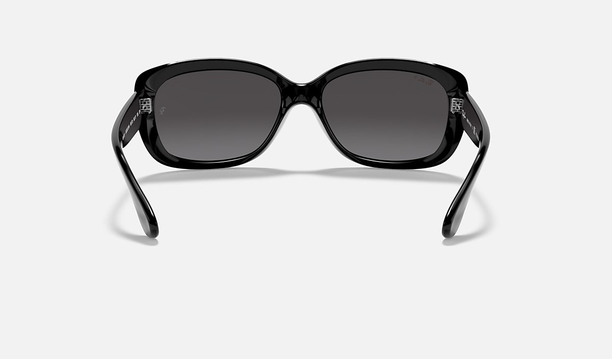 Ray-Ban Jackie Ohh Sunglasses - Polished Black/Grey Polarised