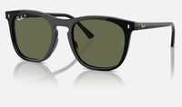 RB2210 Sunglasses - Polished Black/Green Polarised