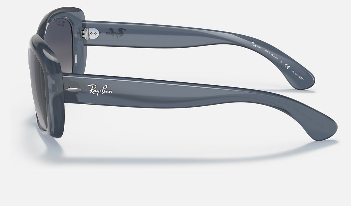 Ray-Ban Jackie Ohh Sunglasses - Transparent Blue/Blue Gradient Polarised