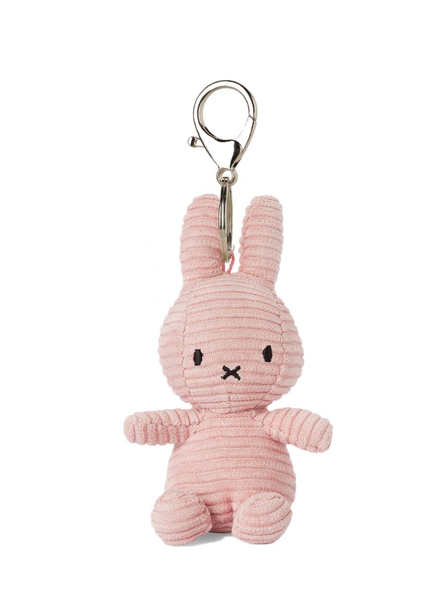 S-c Brands Distribution Bon Ton Toys Miffy Keychain Corduroy ECO Pink 10cm