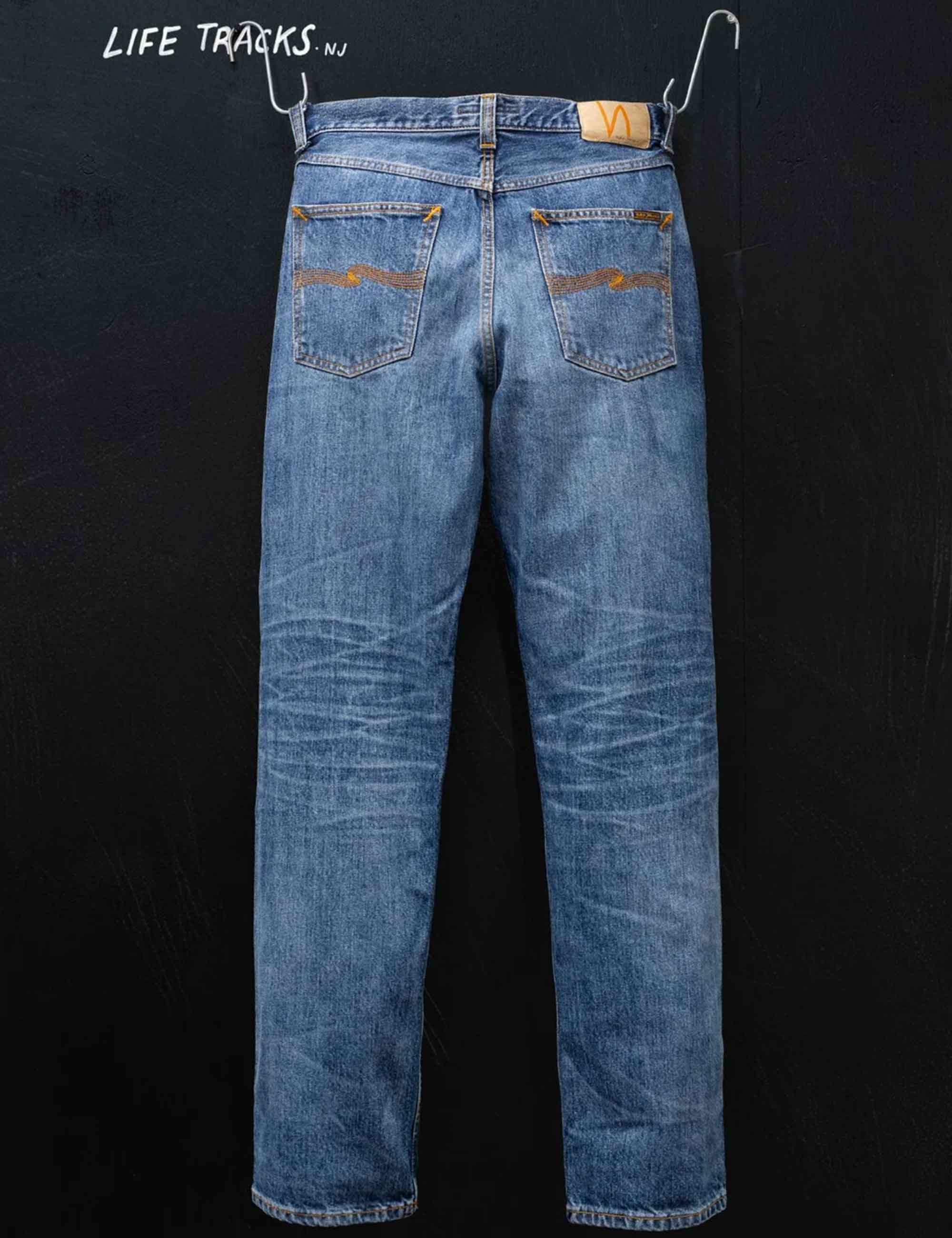 Nudie Jeans Rad Rufus Jeans - Raw Tracks Wash