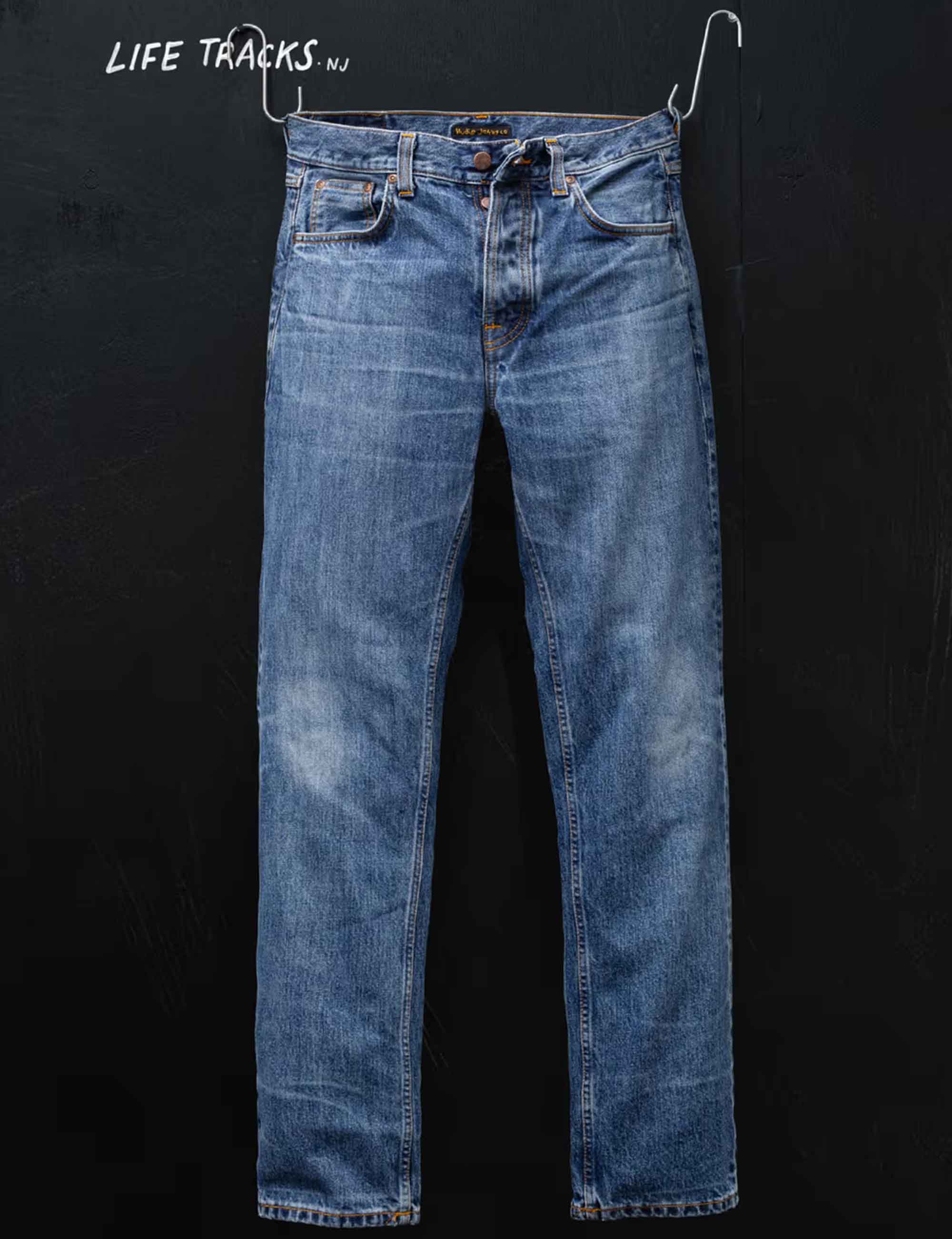 Nudie Jeans Rad Rufus Jeans - Raw Tracks Wash