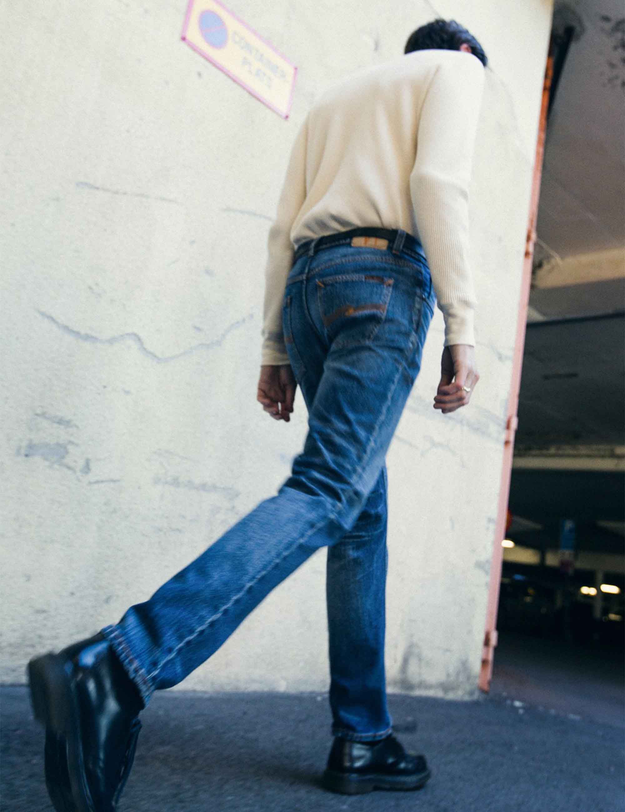 Nudie Jeans Solid Ollie Jeans - Life Tracks Wash