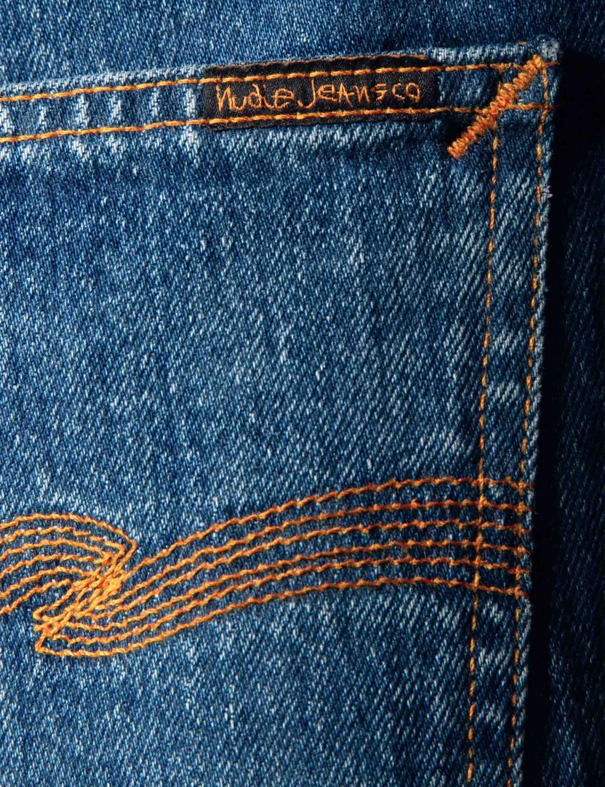 Nudie Jeans Solid Ollie Jeans - Life Tracks Wash