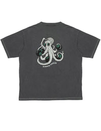 Koffe Knock-Topus T-Shirt - Anthracite