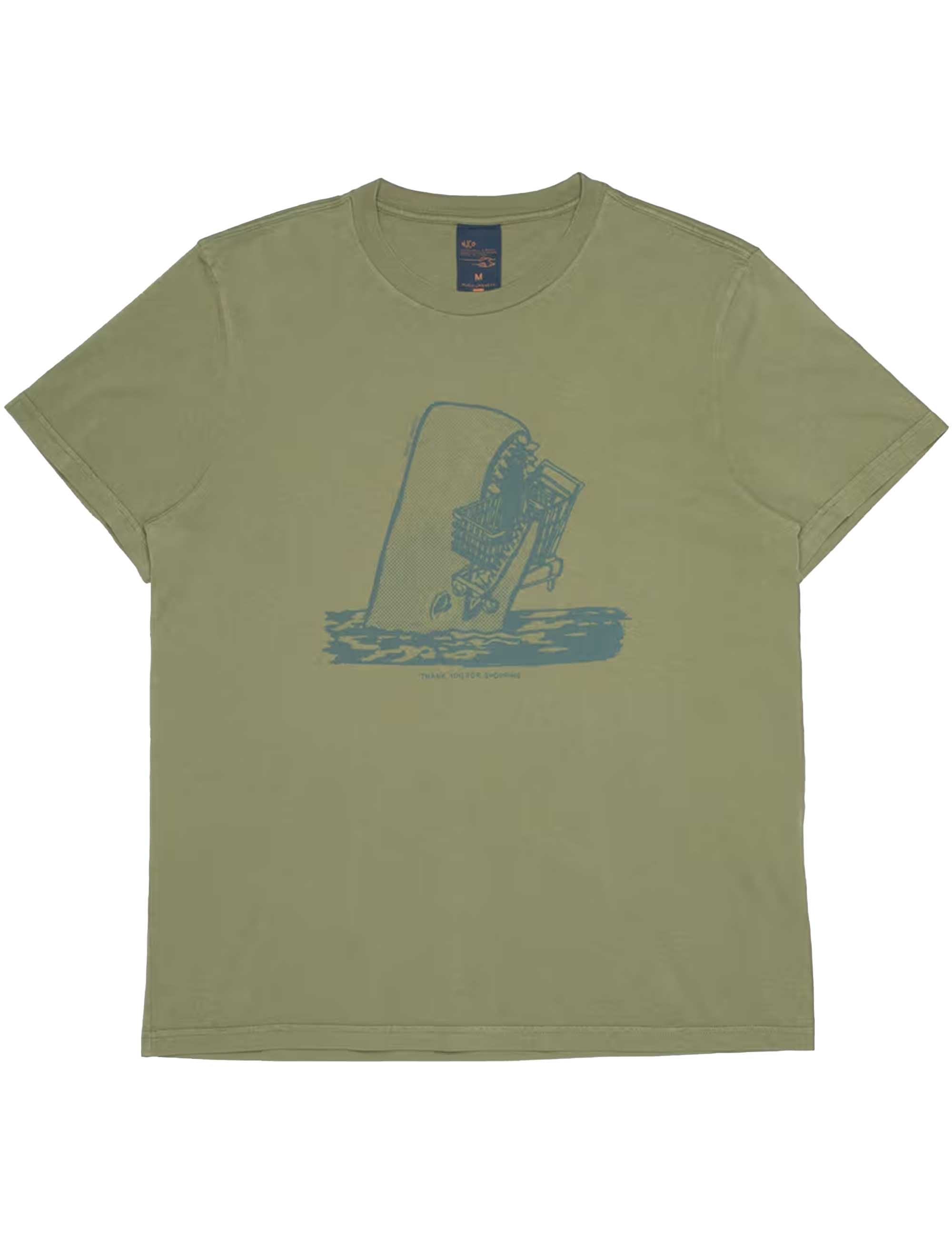 Nudie Jeans Roy Shop-Chop T-Shirt - Green