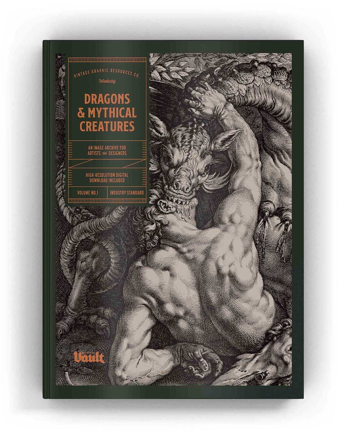 Vault Editions UK Dragons & Mythical Creatures, an Image Archive