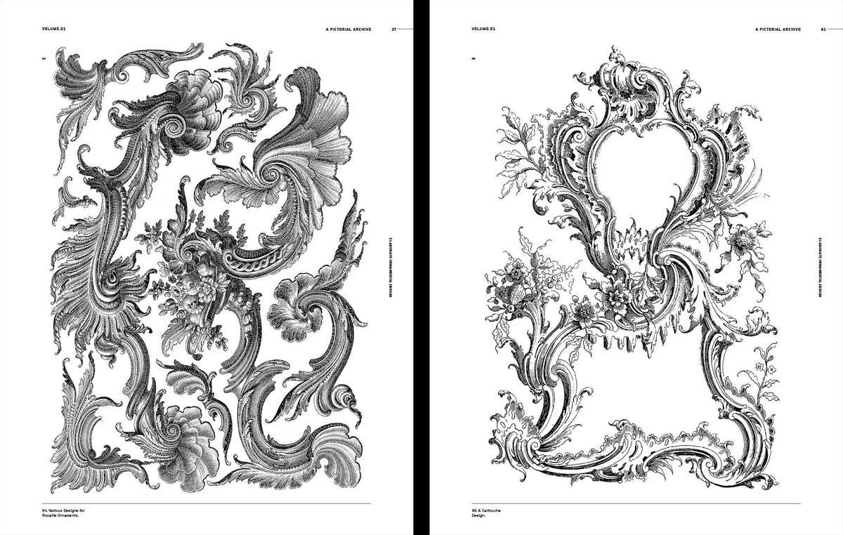 Vault Editions UK Ornamental Design, an Image Archive for Artists & Designers