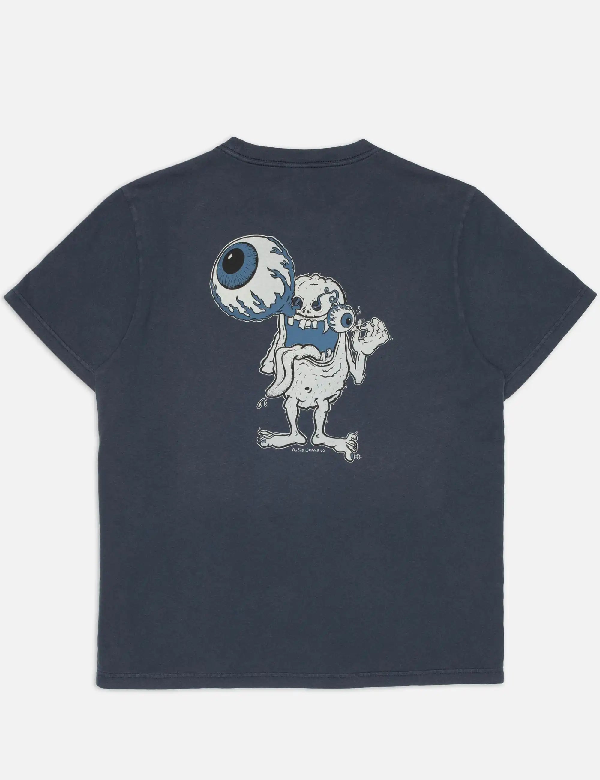 Nudie Jeans Roy Freaky T-Shirt - Dark Blue