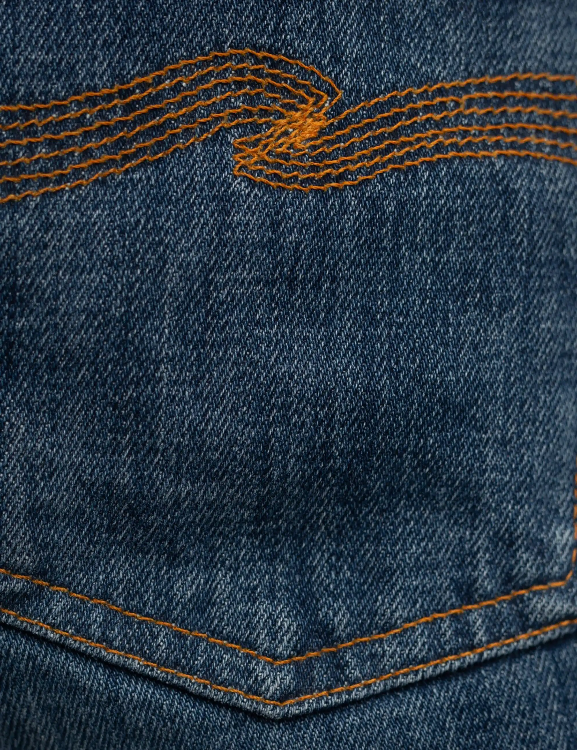 Nudie Jeans Lean Dean Jeans - Blue, Echo Tracks