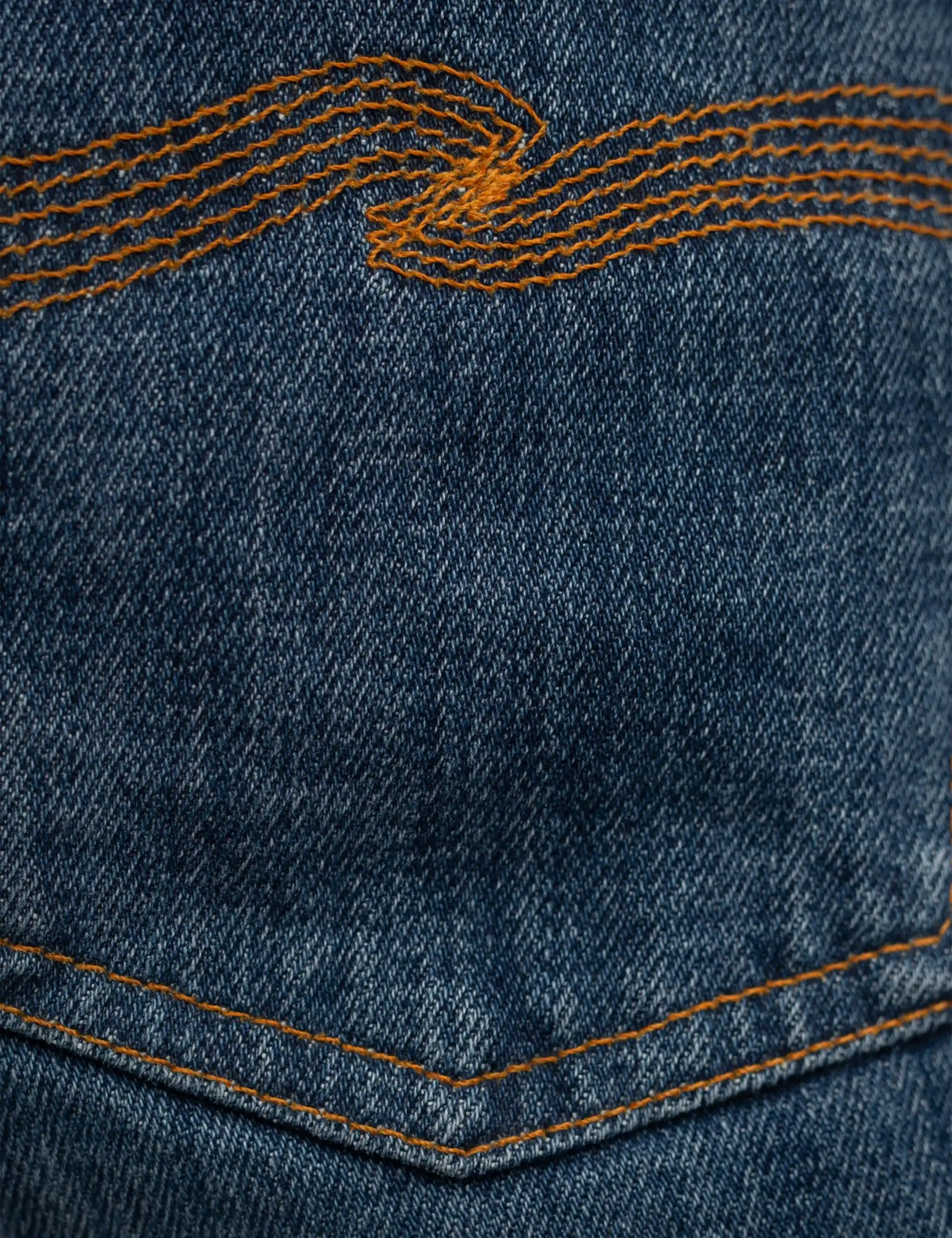 Nudie Jeans Steady Eddie II Jeans - Blue, Twisted Tracks