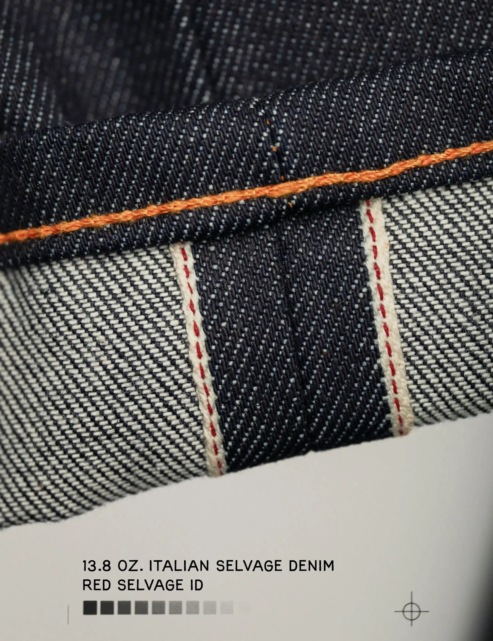 Nudie Jeans Lean Dean Jeans - Blue, Dry Ohm Selvage